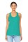 BELLA + CANVAS® Women's Relaxed Fit Racerback Tank with Airlume Cotton and Sustainable Retail Design